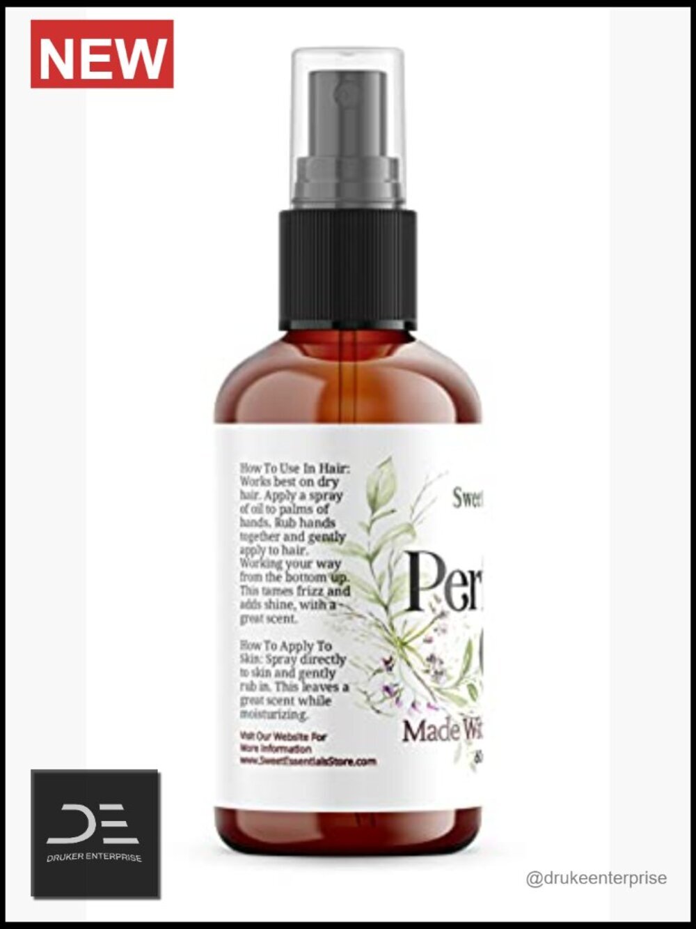 Irish Spring Type Perfume Oil - 2oz Spray - Alcohol Free Long Lasting - Picture 3 of 7